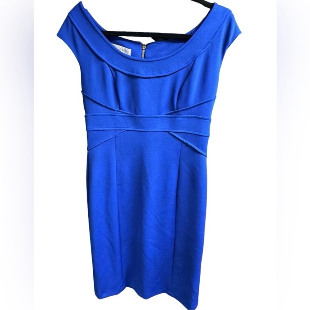 Maggy London Blue Sheath Dress